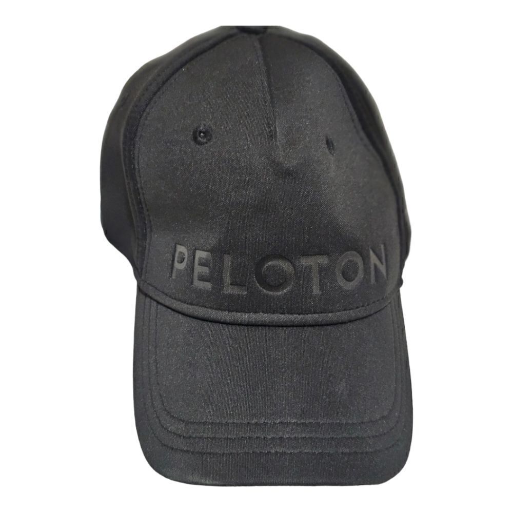 ‎PELOTON Adjustable Black Hat W/ Red Logo